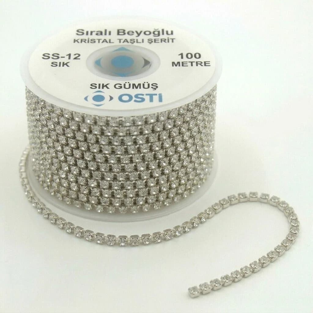 SS-12 SIRALI BEYOĞLU TAŞ SIK GÜMÜŞ 100 METRE
