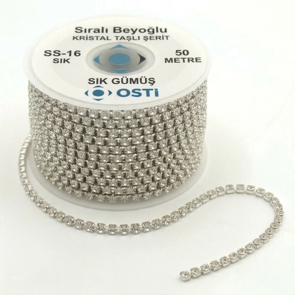 SS-16 SIRALI BEYOĞLU TAŞ SIK GÜMÜŞ (50 METRE)