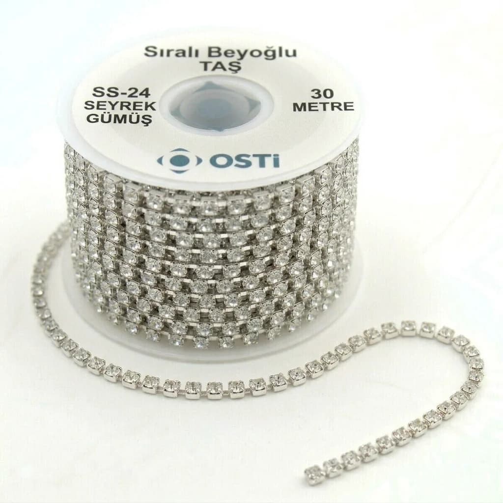 SS-24 SIRALI BEYOĞLU TAŞ SEYREK GÜMÜŞ (30 METRE)