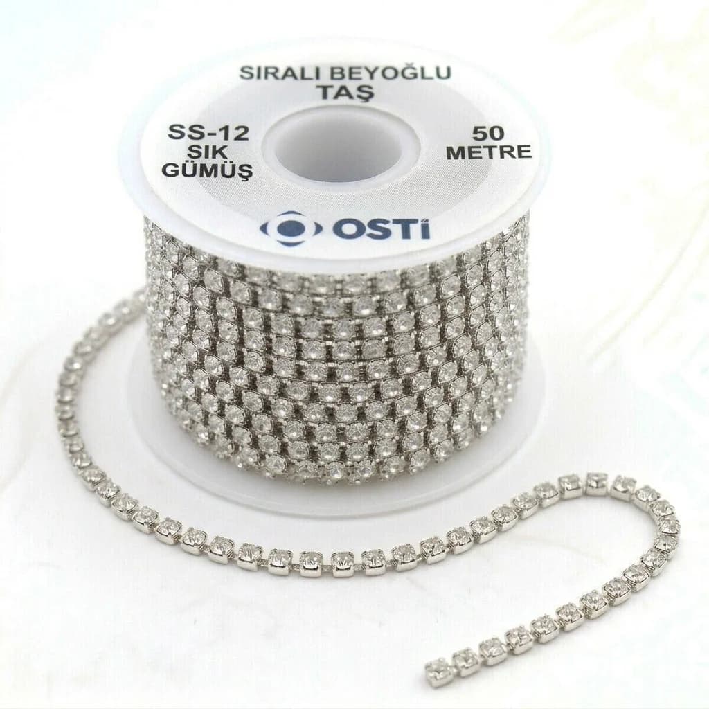 SS-8 SIRALI BEYOĞLU TAŞ SIK GÜMÜŞ (50 METRE)