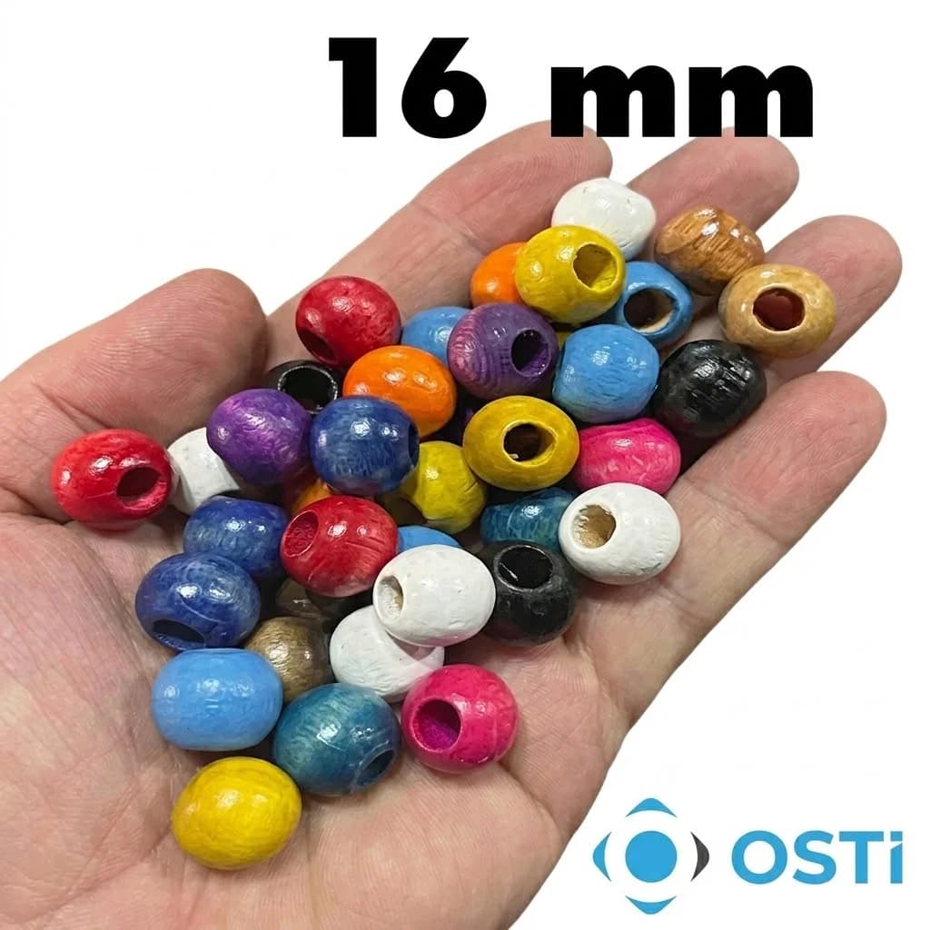 AĞAÇ BONCUK 16MM (1KG)