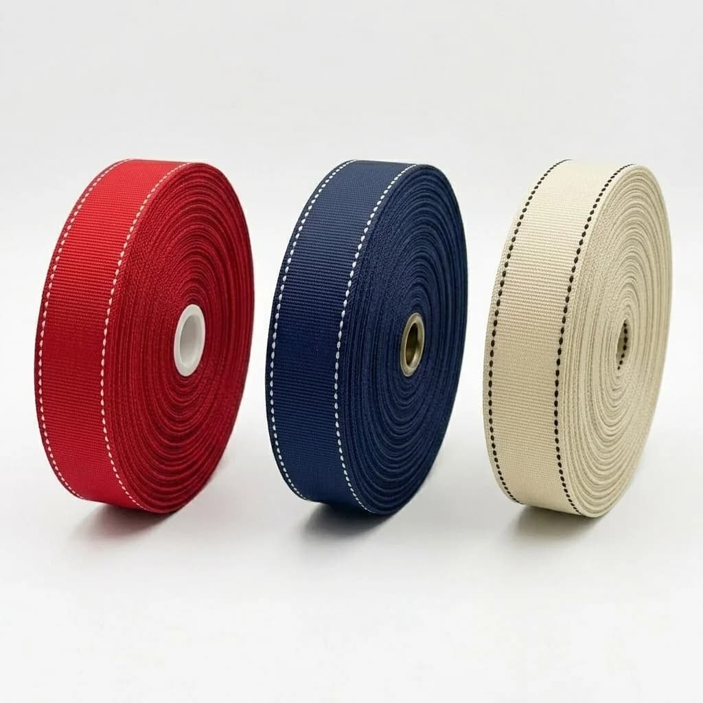 KENARI DİKİŞLİ DOKUMA ŞERİT 2 CM 100 METRE 