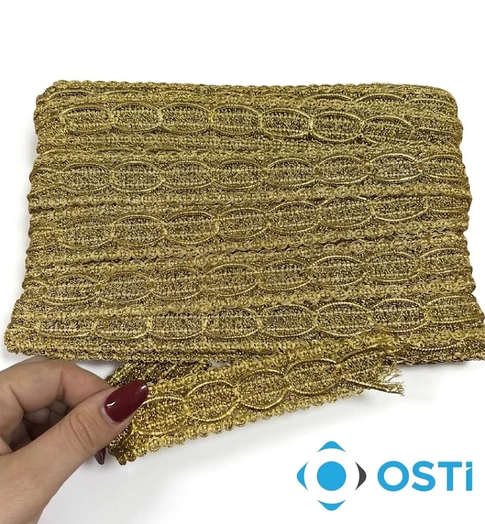 OVAL DESENLİ ŞERİT HARÇ 2CM 20YARDA