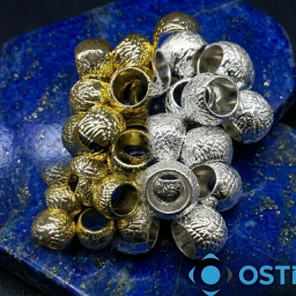 İŞLEMELİ HALKA PLASTİK BONCUK 2CM