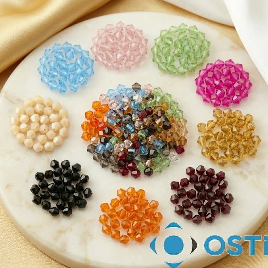 PLASTİK MİNİ OVAL BONCUK 6MM 1000 ADET