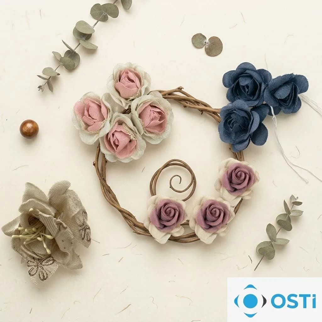 PAKETLİ KETEN ÇİÇEK (4 ADET)