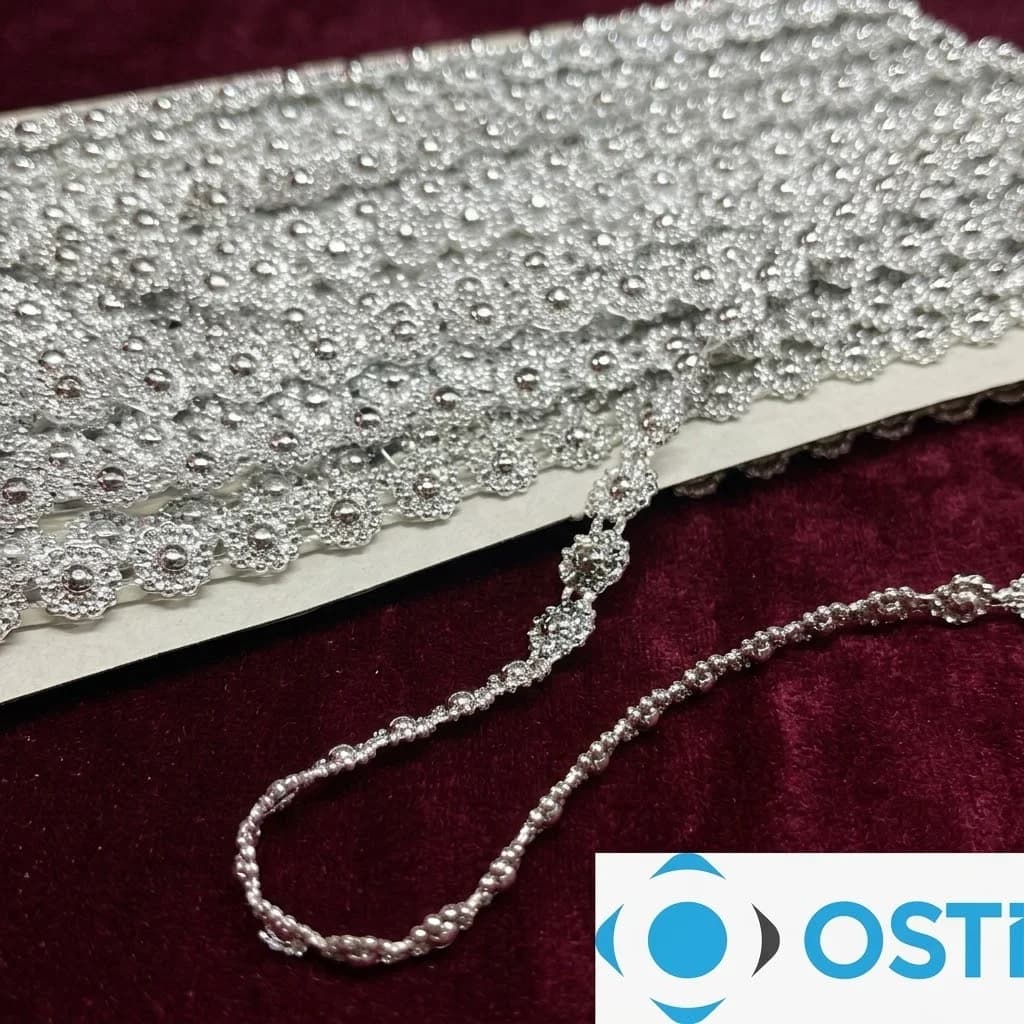 PAPATYA DESENLİ PLASTİK ŞERİT 10YARDA