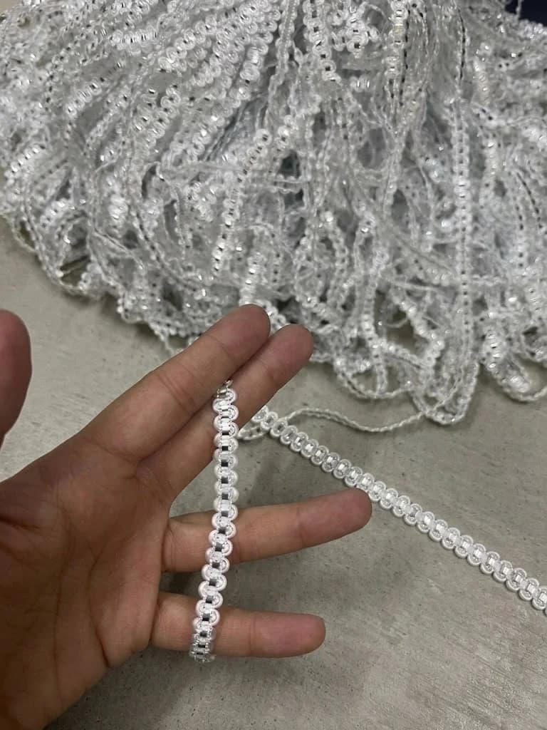 GÜMÜŞ - BEYAZ ŞERİT 100 METRE 0,6 MM