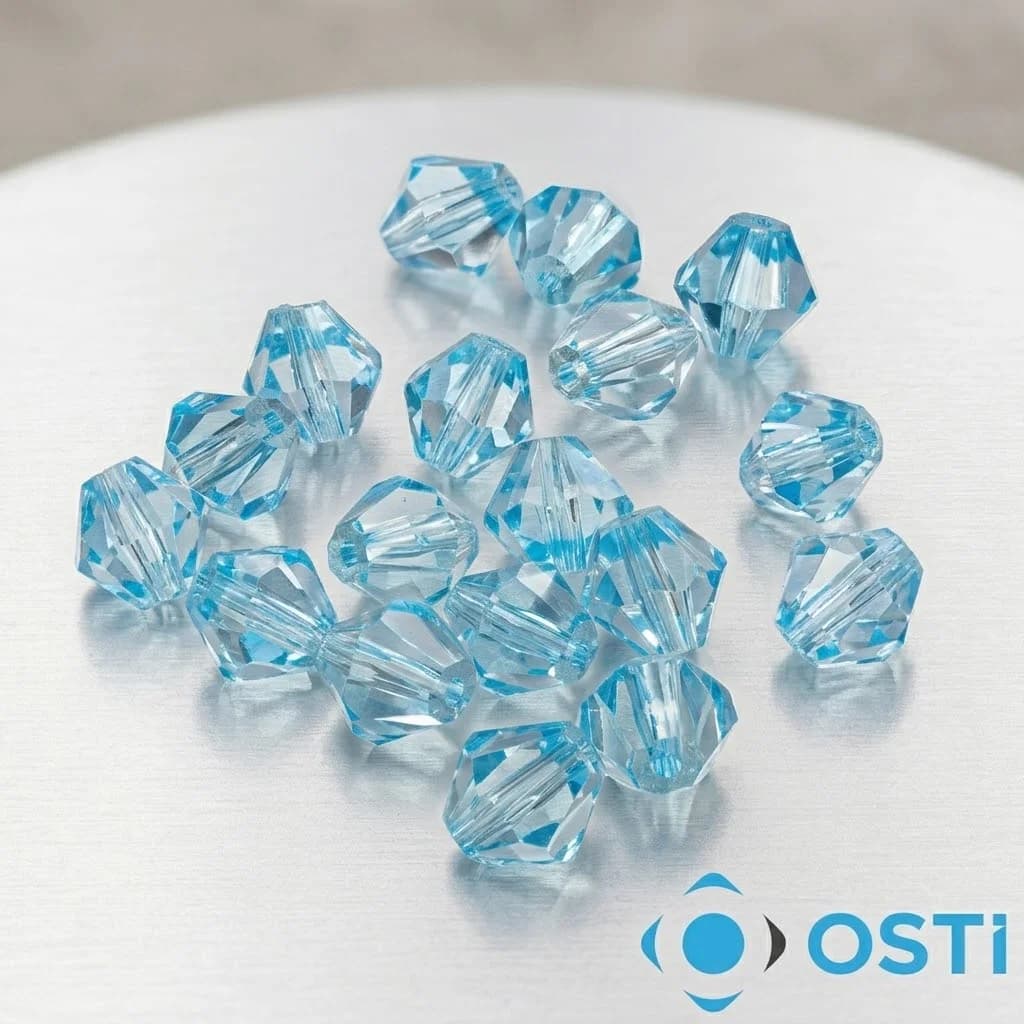 PLASTİK MİNİ OVAL BONCUK 8MM 1000 ADET