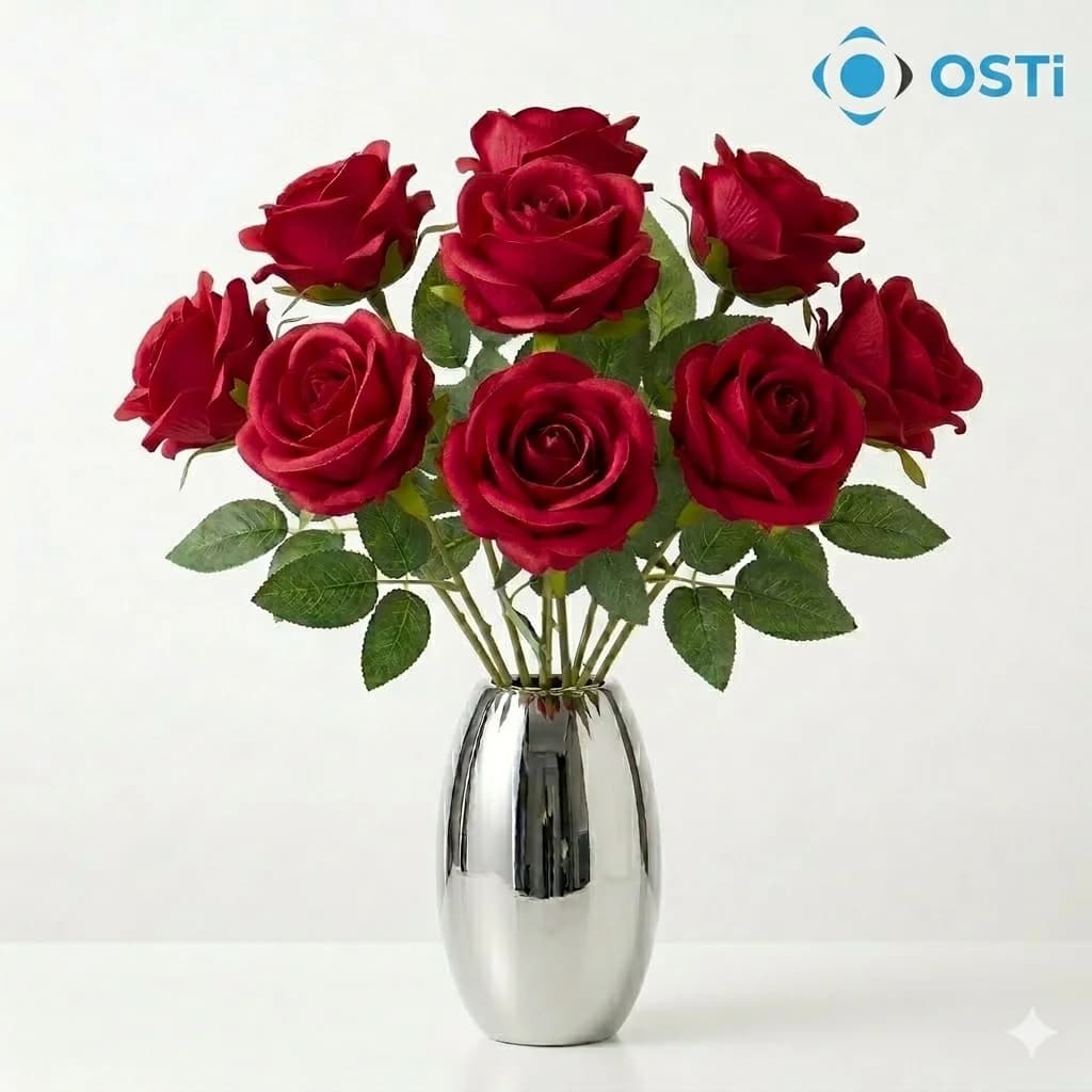 TEKLİ DALLI GÜL 50CM (20 DAL)