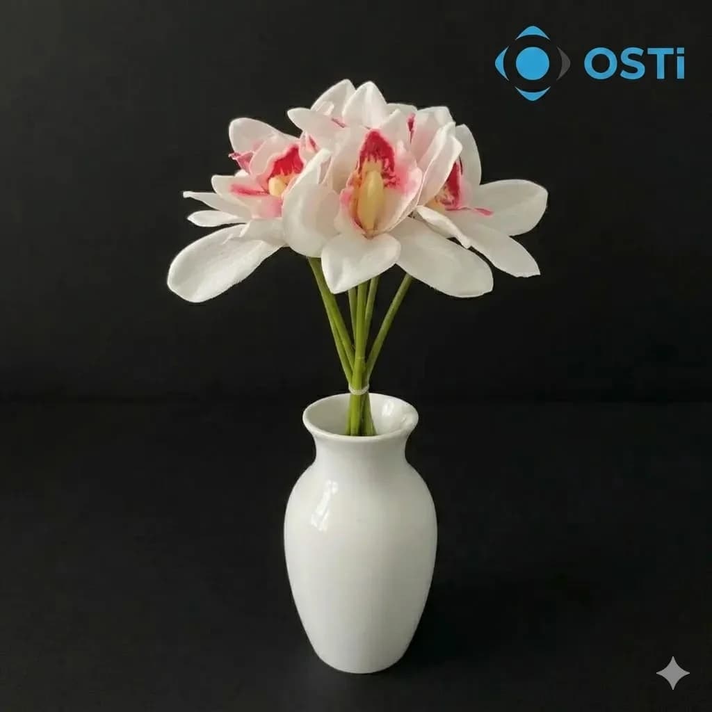 DEMET ORKİDE ÇİÇEĞİ 40CM (6 DALLI)