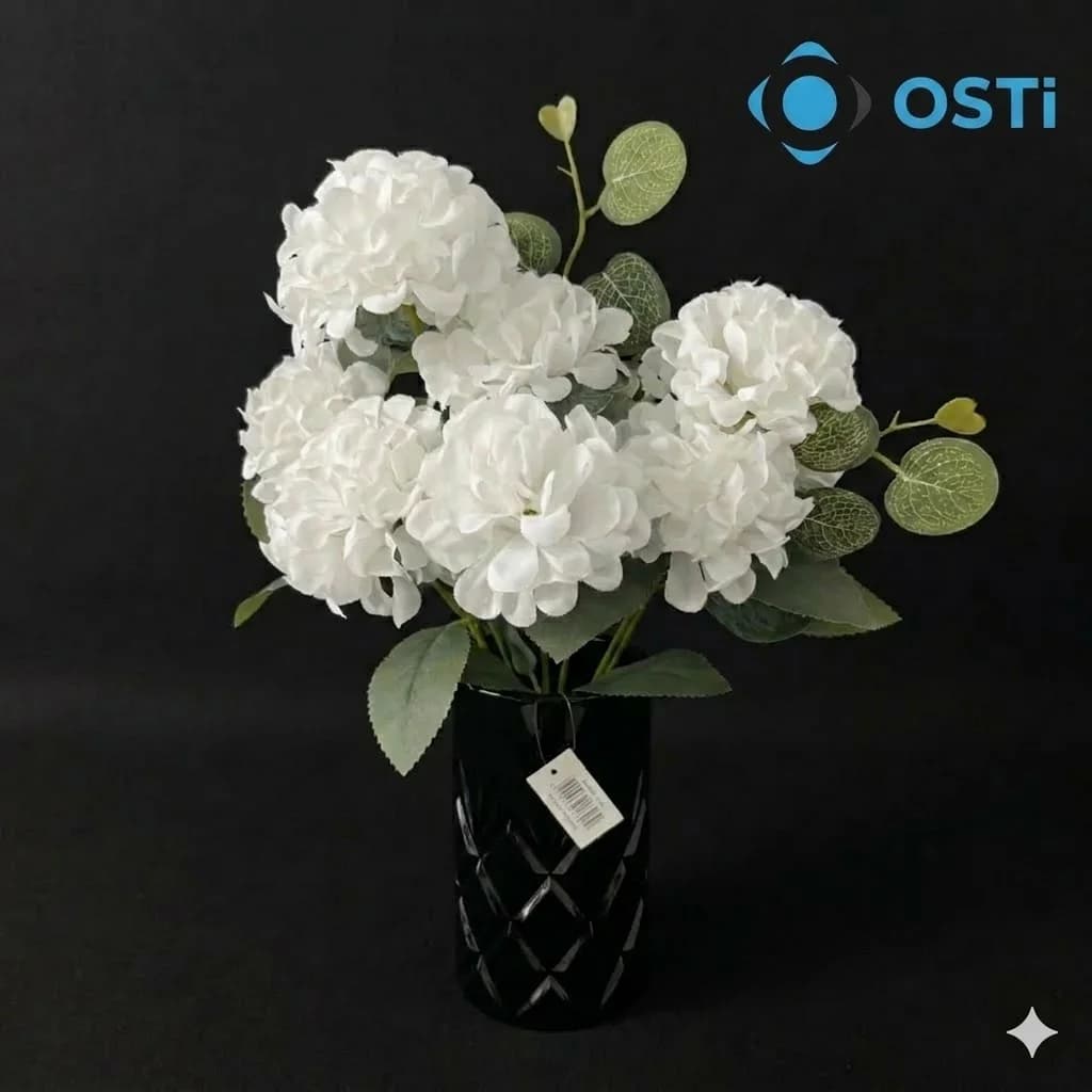 ORTANCA ÇİÇEĞİ 45 CM (9 DALLI)